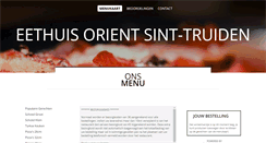 Desktop Screenshot of orienteethuis.be