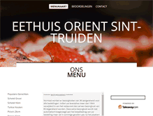 Tablet Screenshot of orienteethuis.be